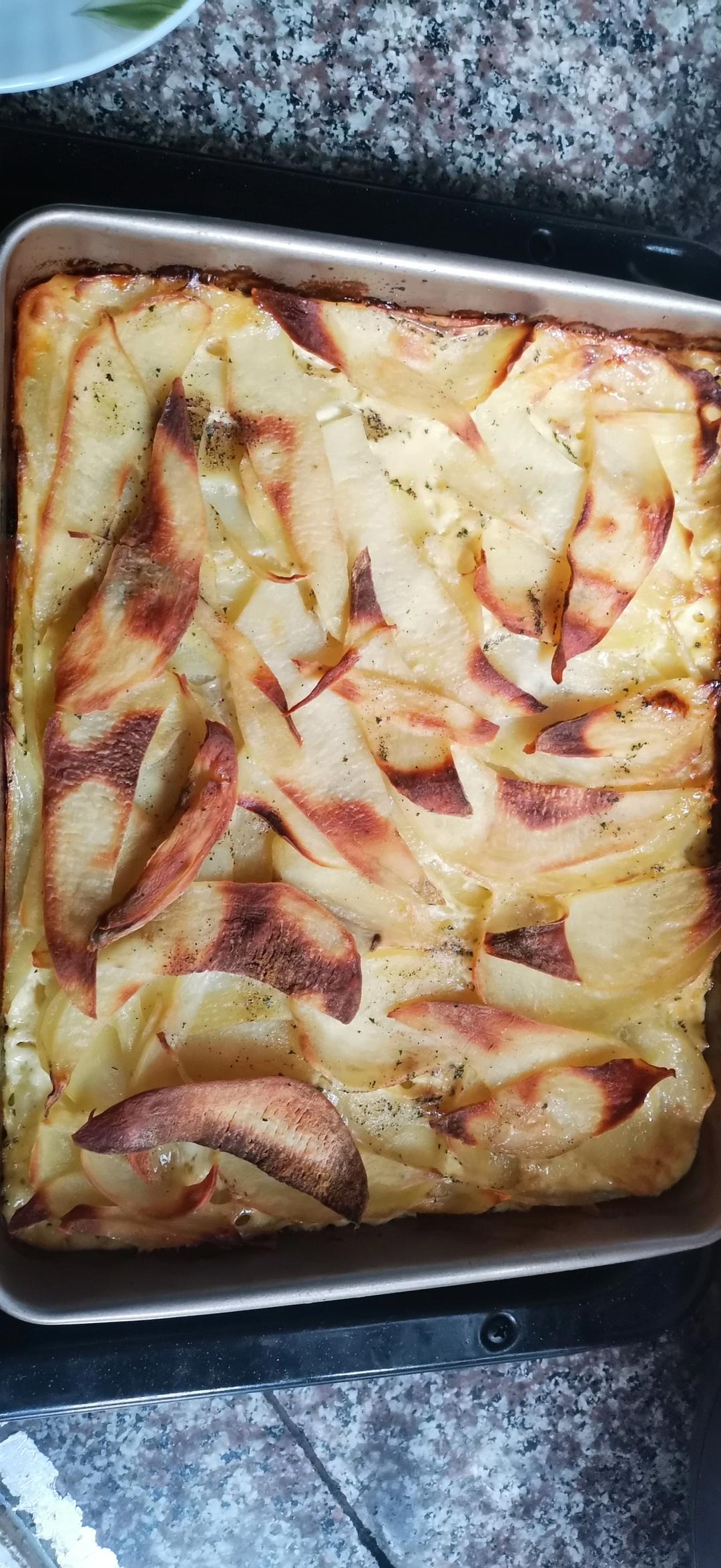 法式焗土豆千层【冬日挚爱】