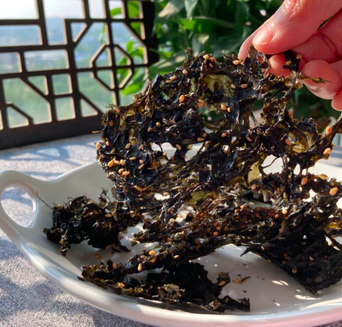 又脆又香的紫菜海苔脆（宝宝辅食 12M+）的做法