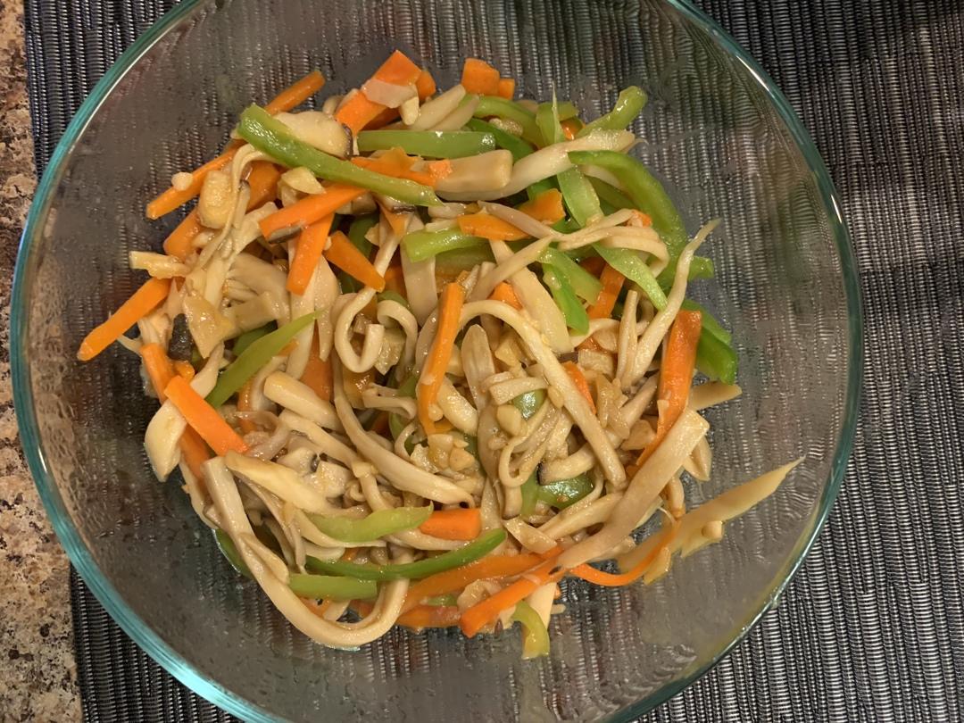 比肉还好吃的手撕杏鲍菇