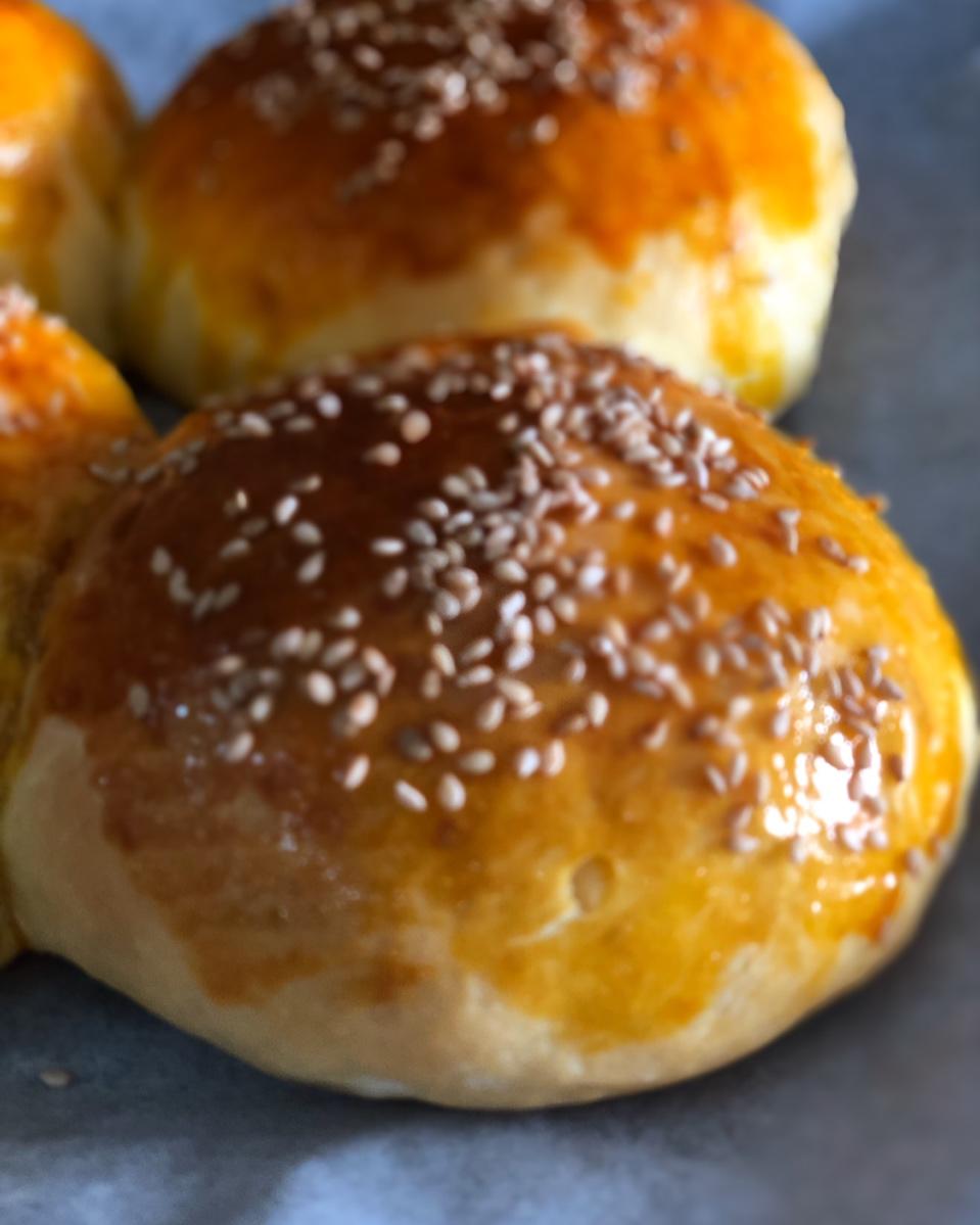 小美版 海盐牛角面包