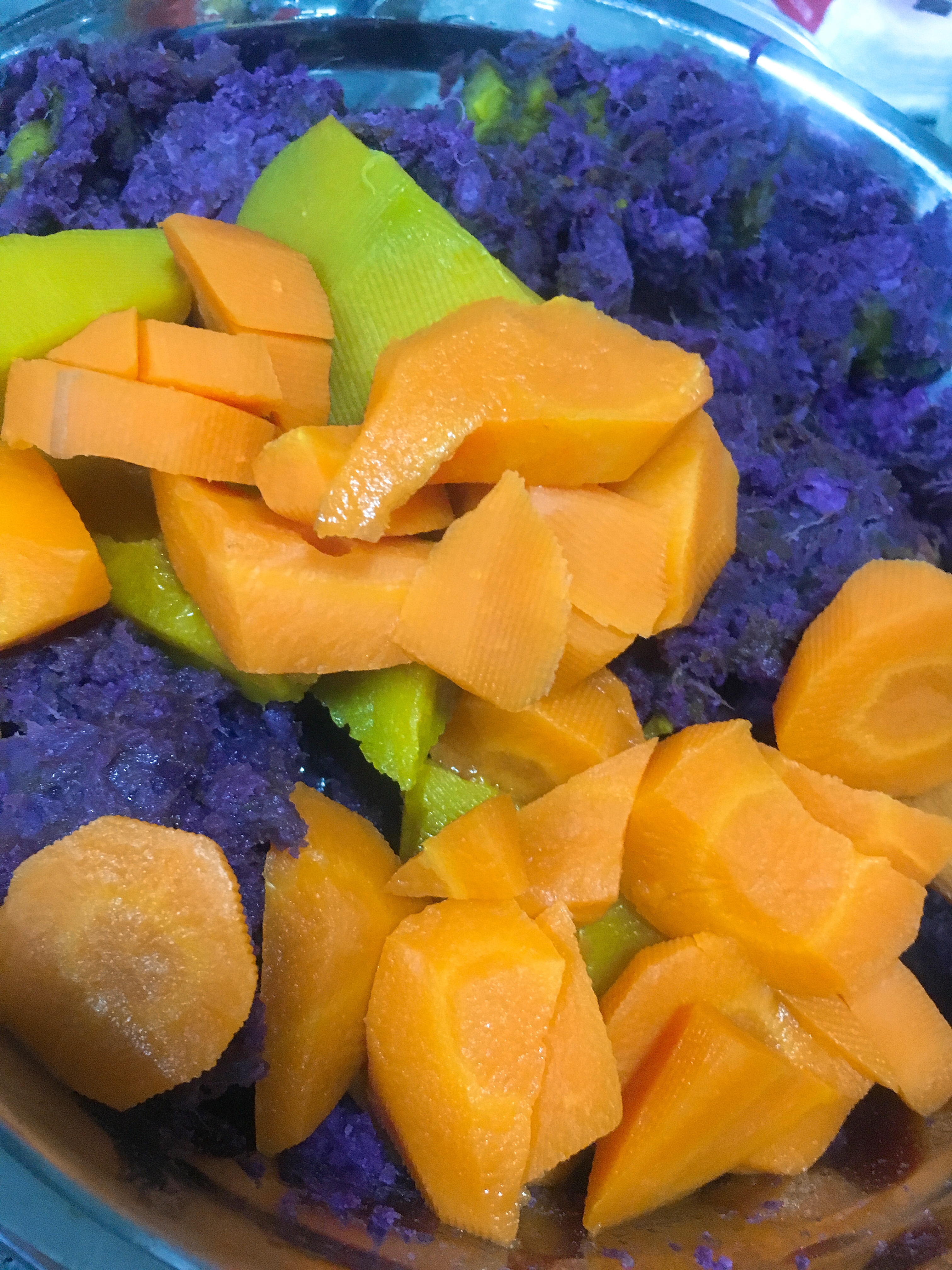 宠物零食紫薯粗粮干的做法 步骤2