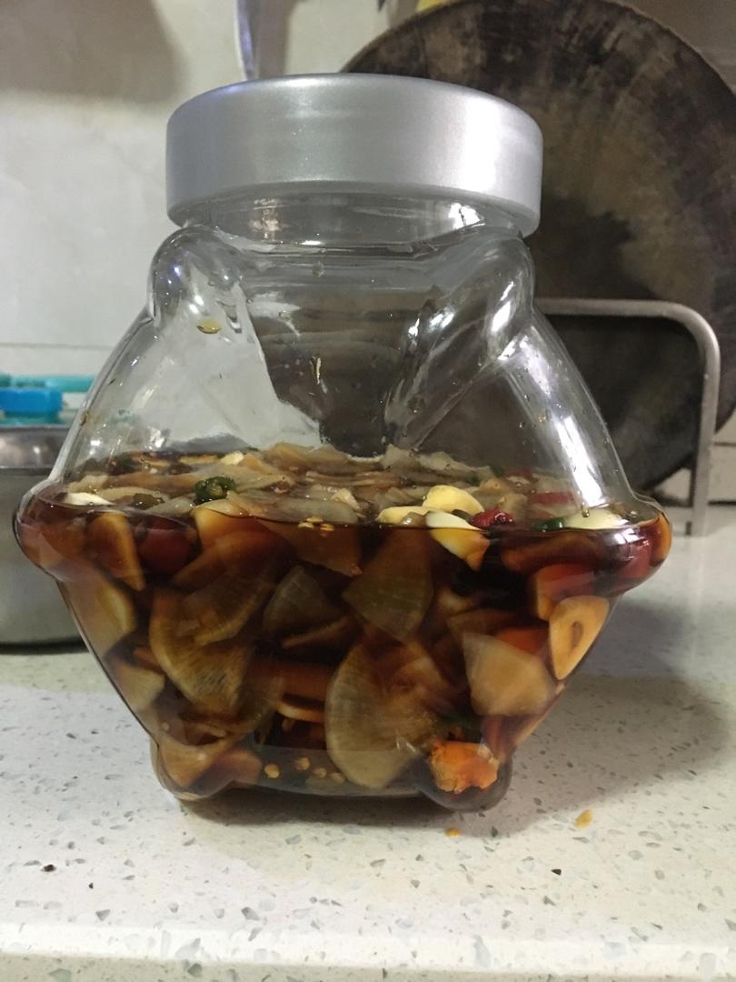 爽口开胃腌萝卜片