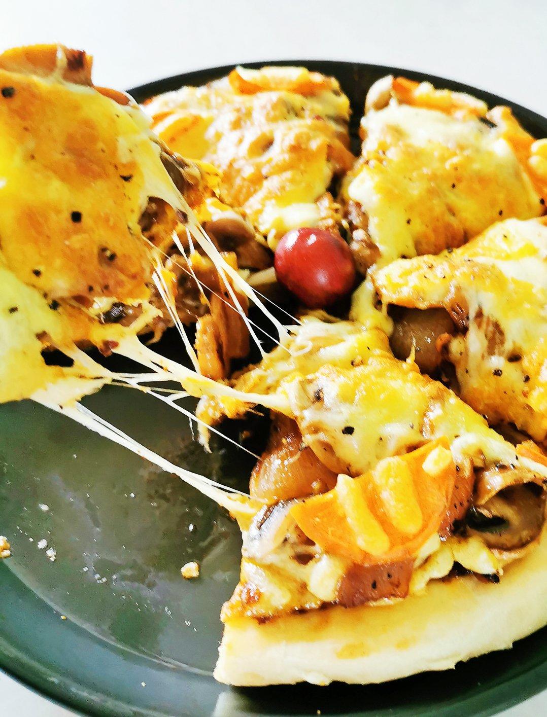 黑椒鸡肉比萨（君之配方）