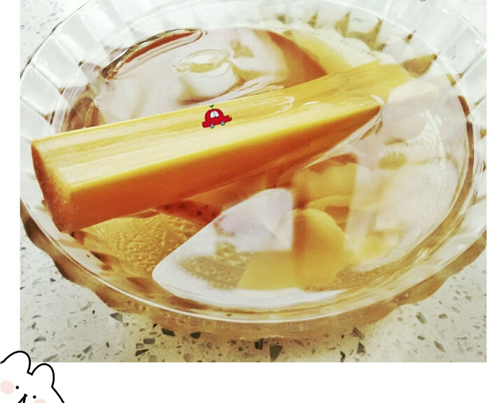 夏日大作战——甘蔗雪梨百合甜汤的做法