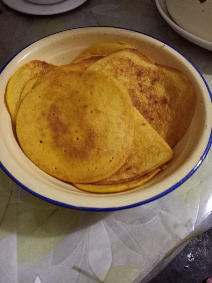酵母版牛奶玉米饼
