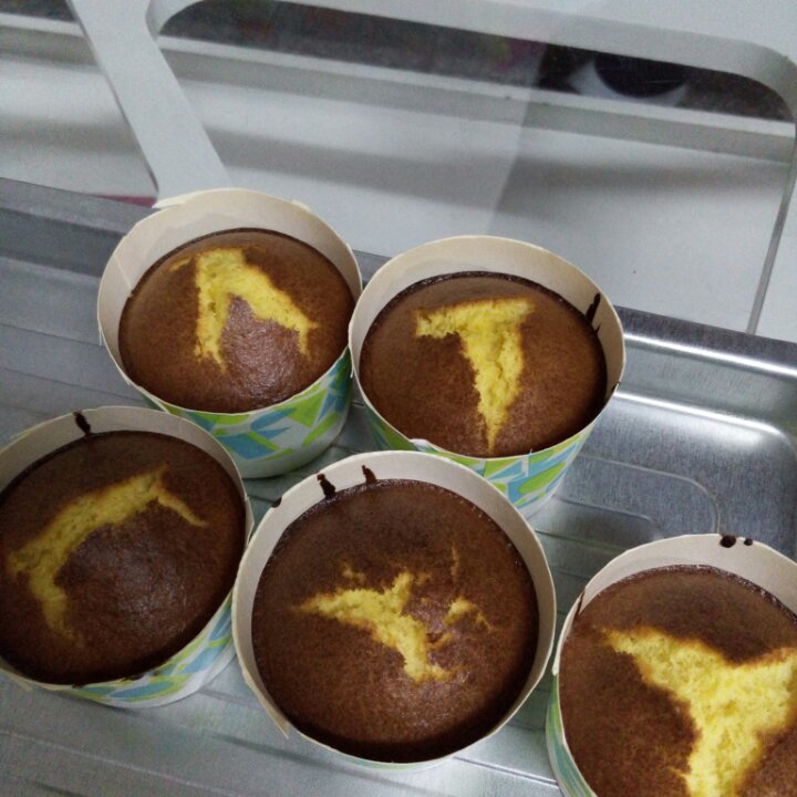 棉花纸杯蛋糕