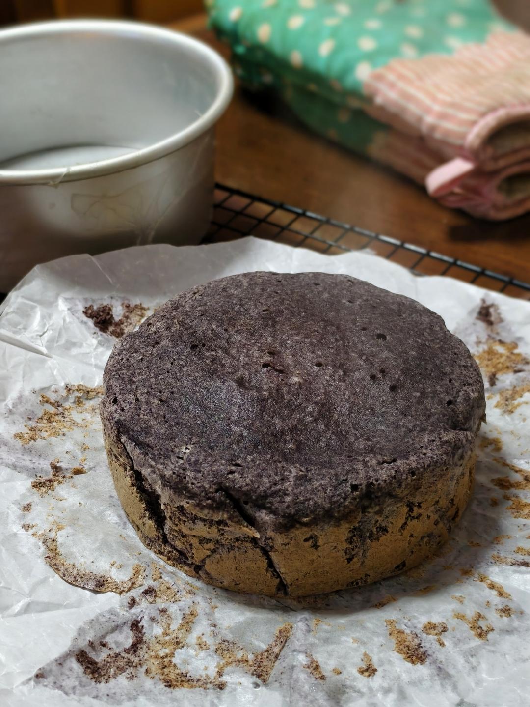 健康快手黑米糕