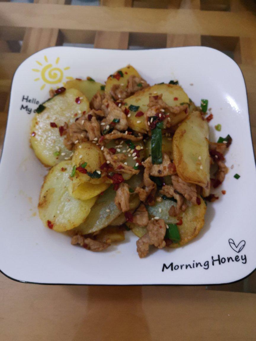 干锅土豆片