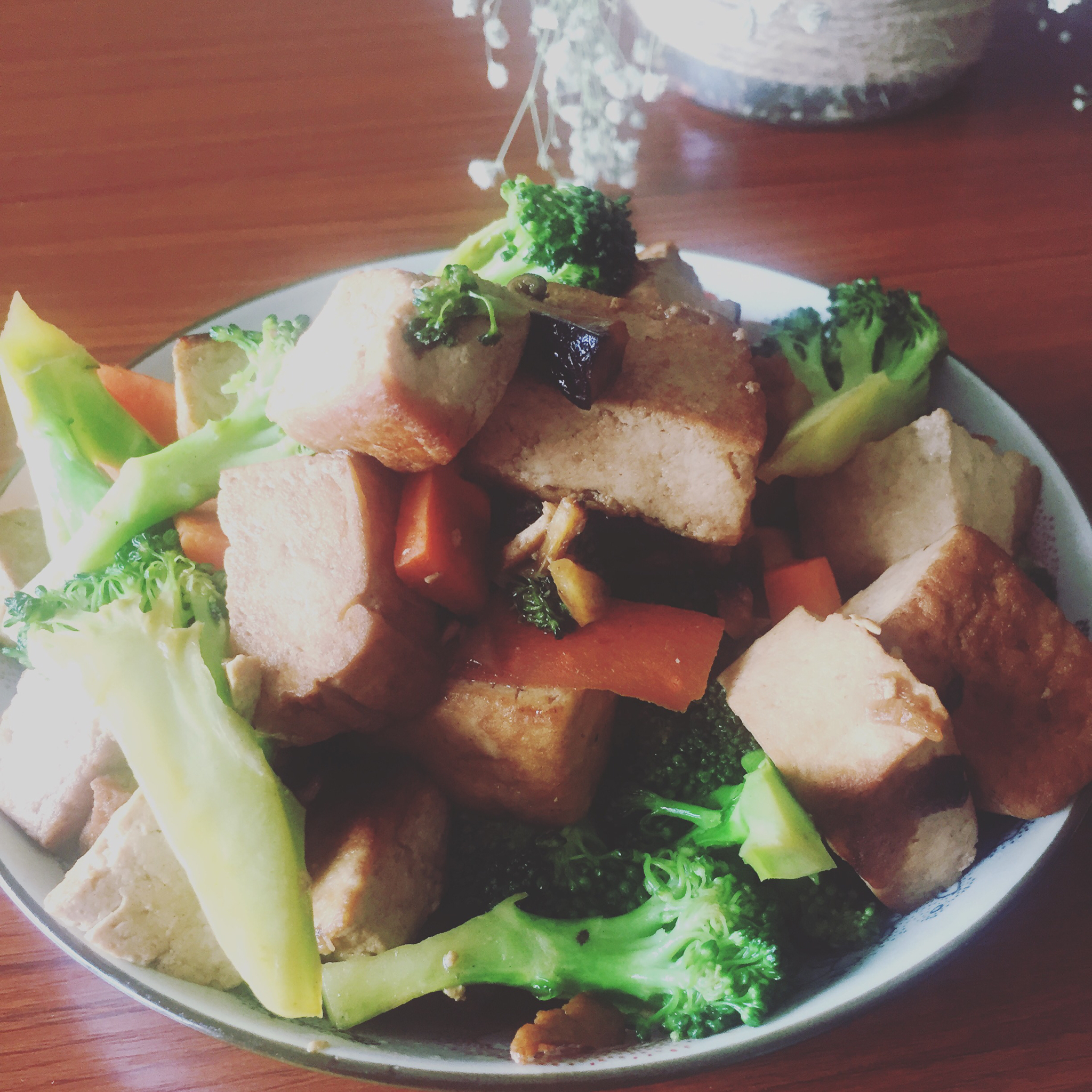 外焦里嫩好吃无比的——焦溜豆腐