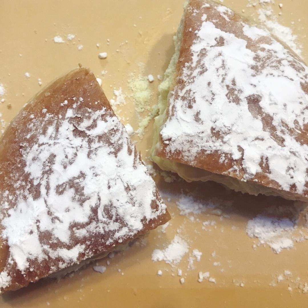 kiri奶油芝士食谱——雪山芝士包