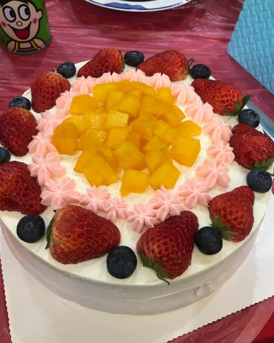 奶油蛋糕的戚风蛋糕坯（更新空气炸锅做法）