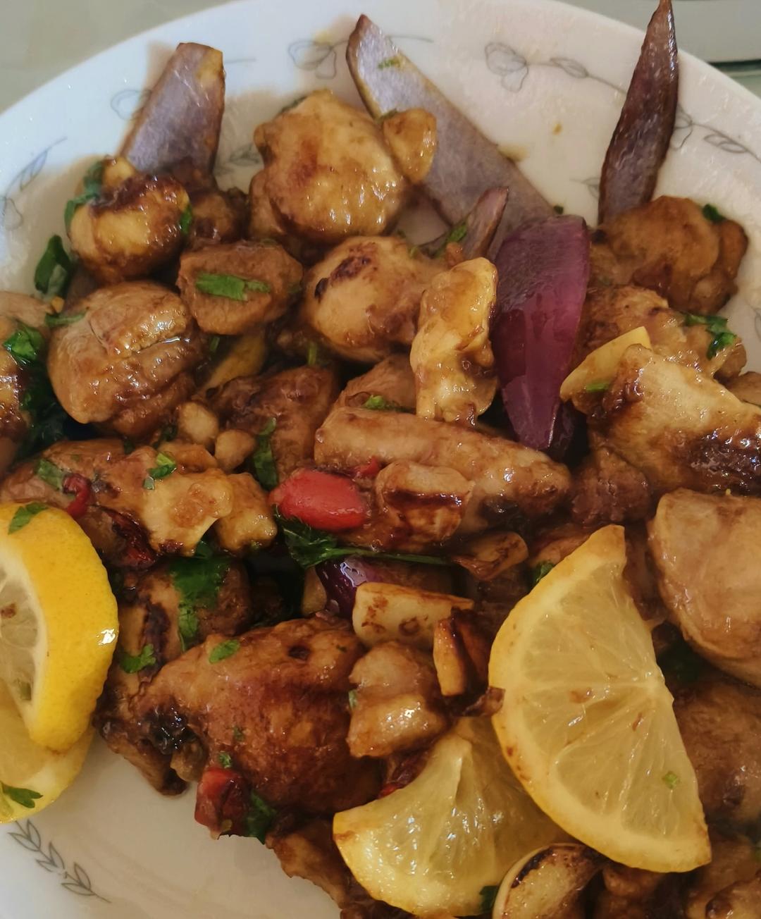 柠檬干煎鸡(转)