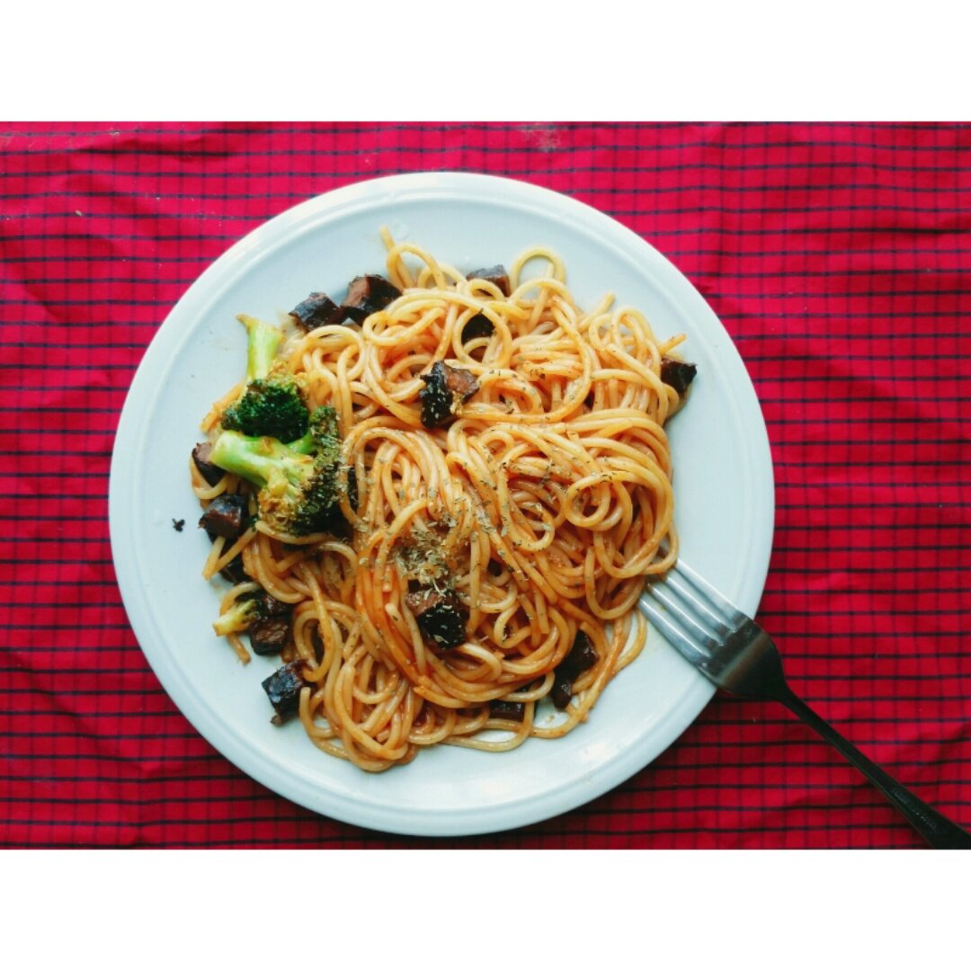 番茄肉酱意大利面