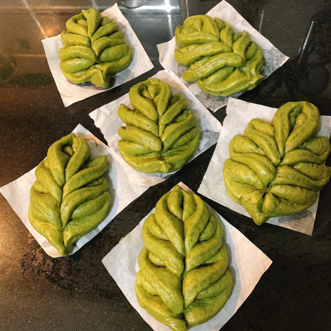 树叶馒头