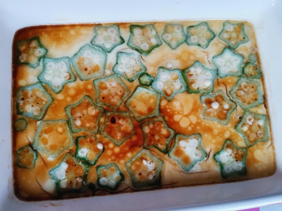 秋葵鸡蛋羹【凯度蒸烤箱/蒸烤一体机版】