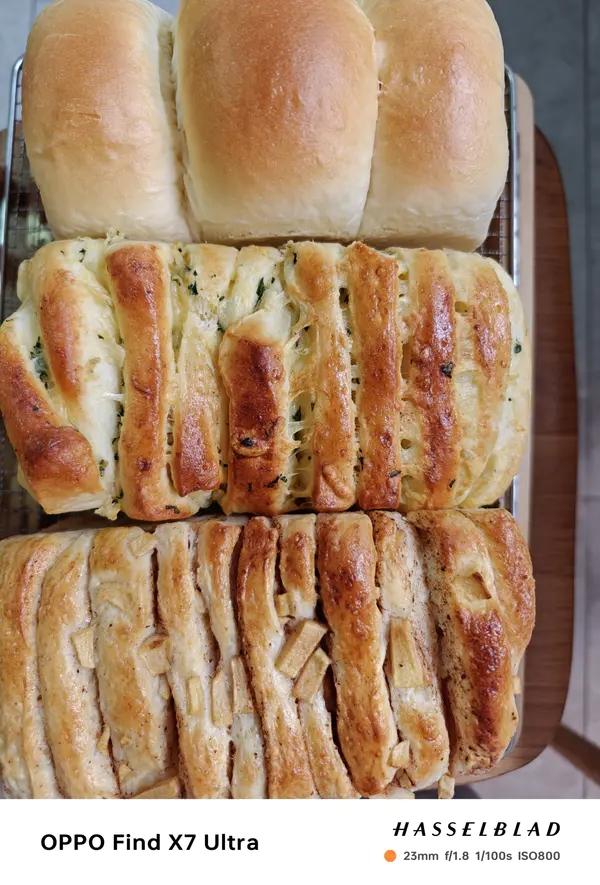 50%中种北海道吐司，柔软拉丝，奶香浓郁！