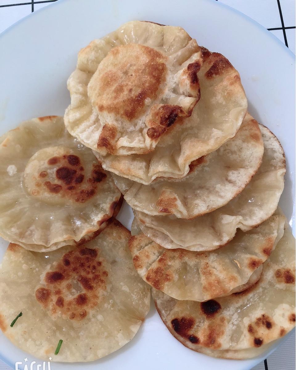 饺子皮香蕉麦片派