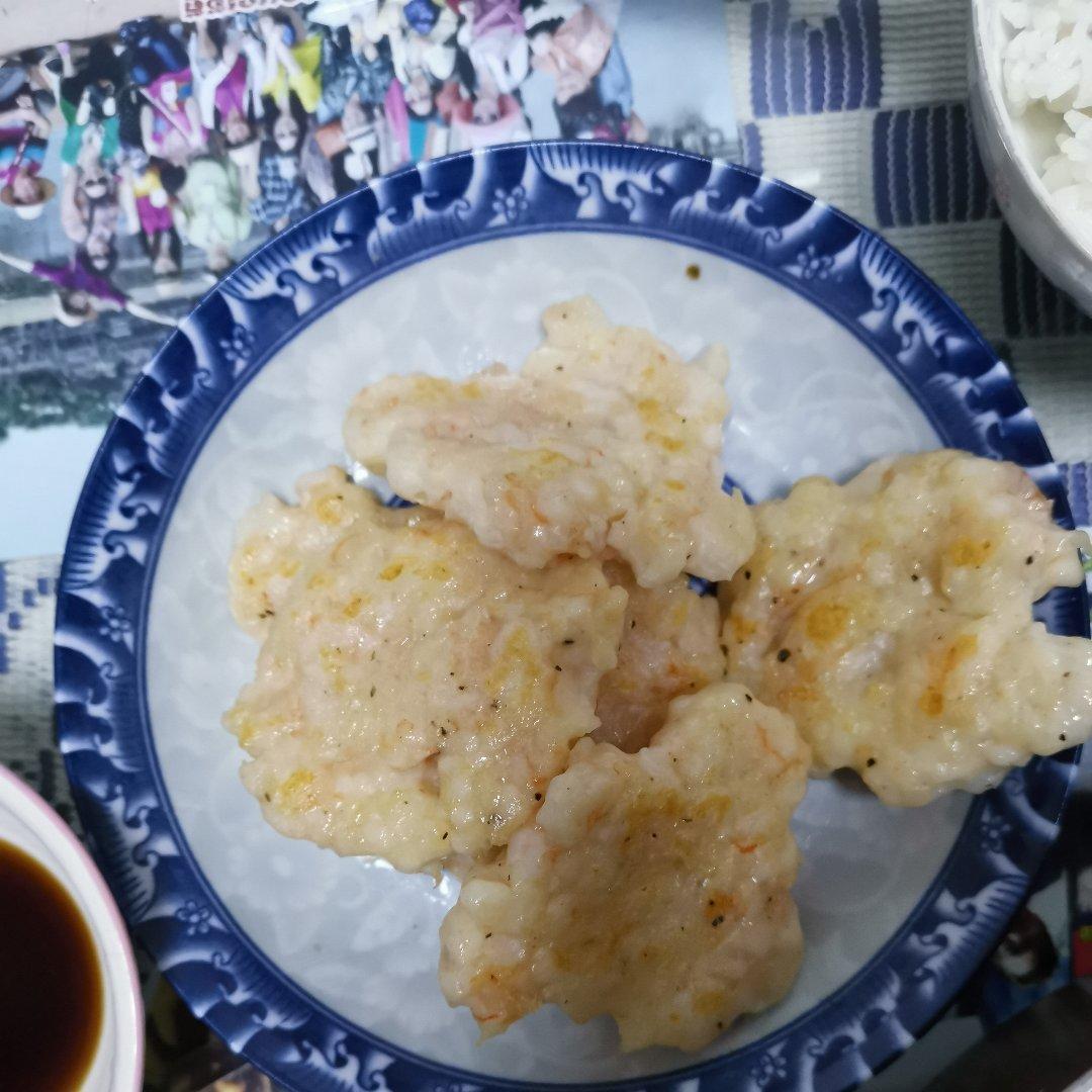 有颜值还健康的玉米虾饼，做法简单又好吃，一学就会