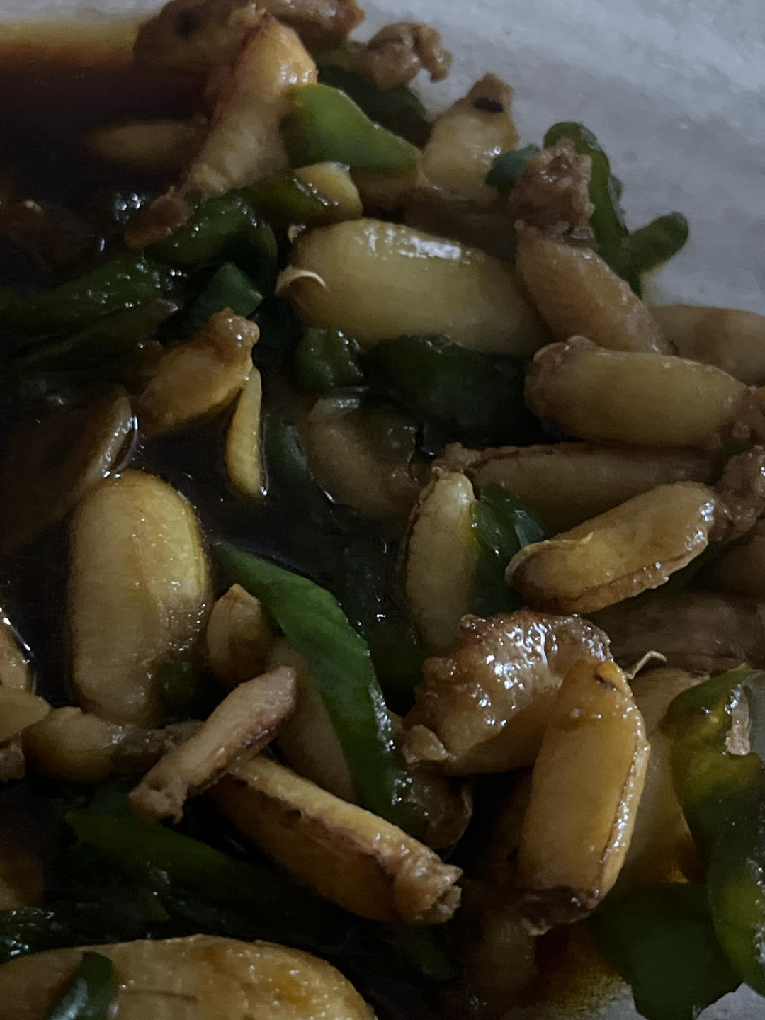 爆炒蟹腿肉