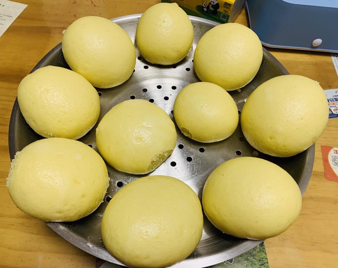 🔥一次性发酵的玉米面馒头‼️