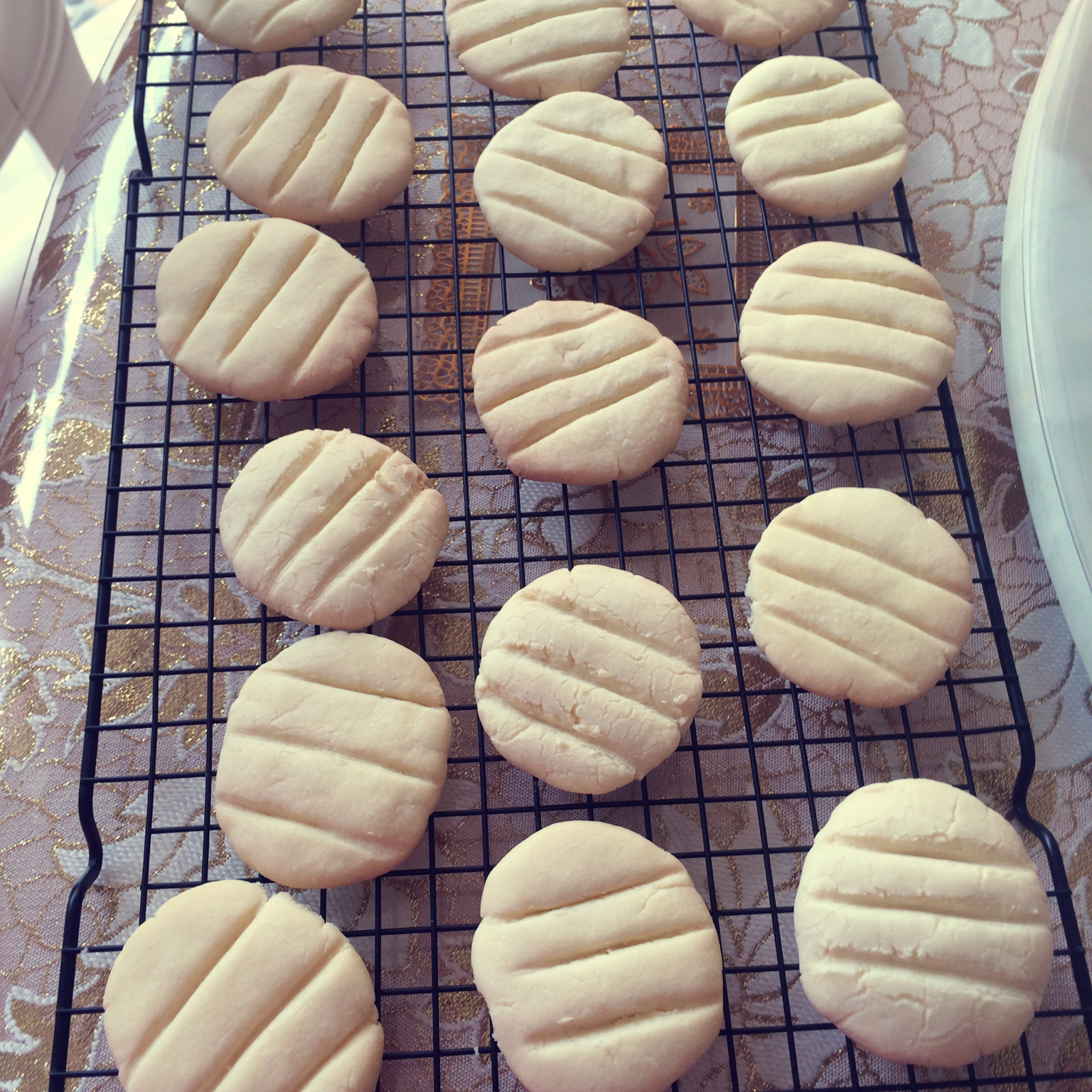 入口即化的德国酥饼 melt in mouth german cookies