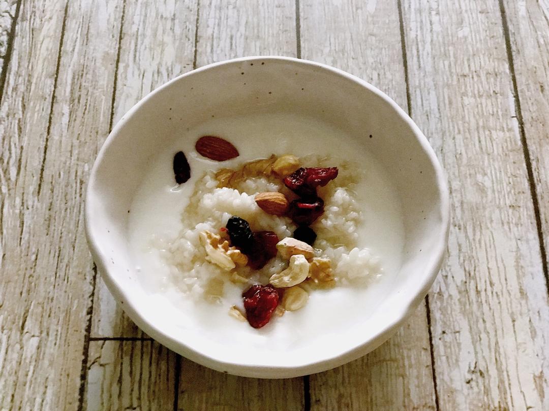 catline做的酒酿酸奶parfait