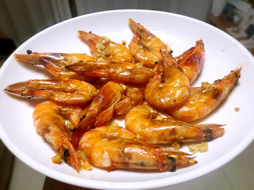 蒜蓉烤大虾