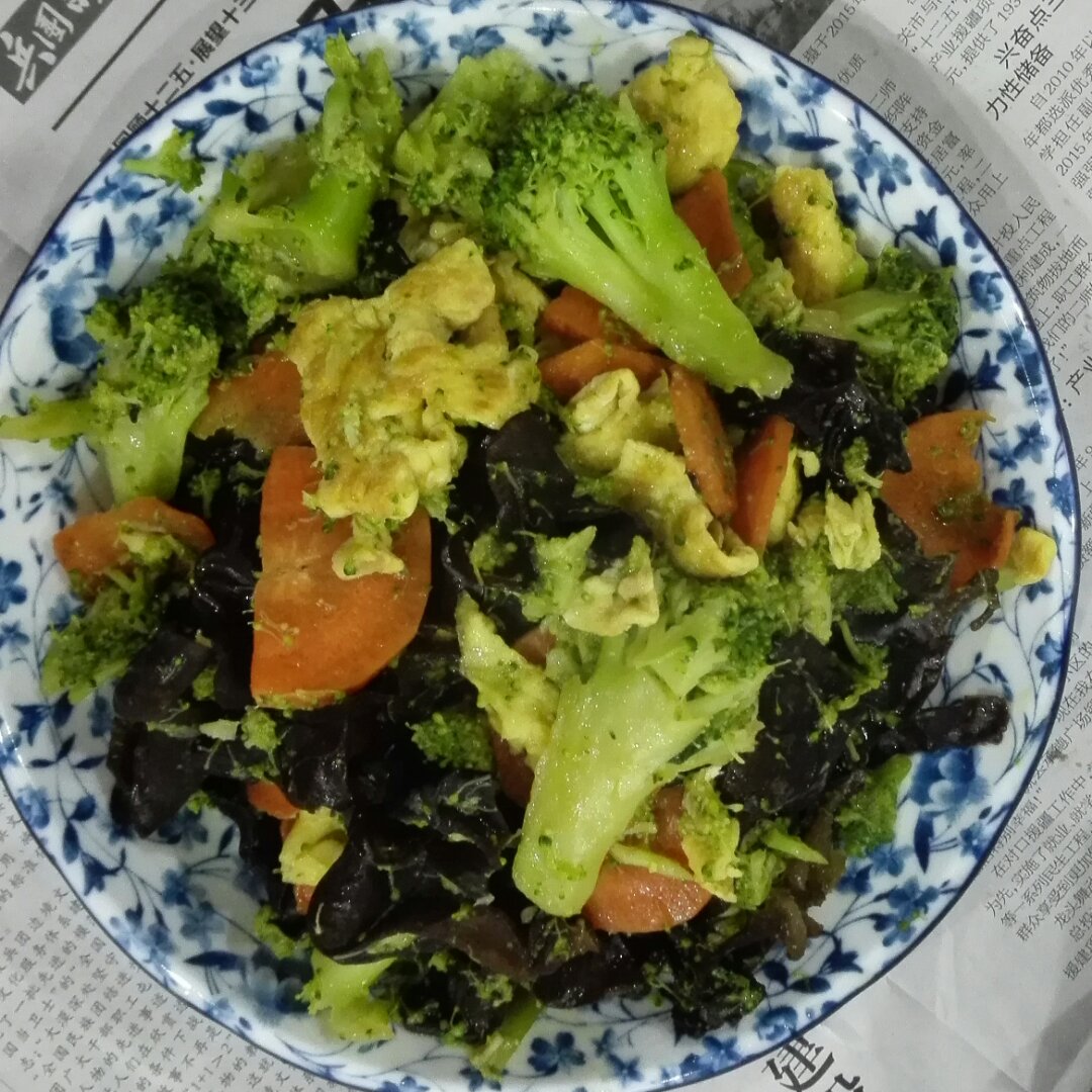 西兰花素炒