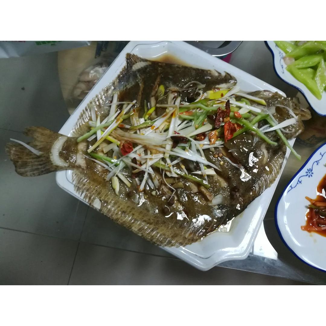 清蒸多宝鱼