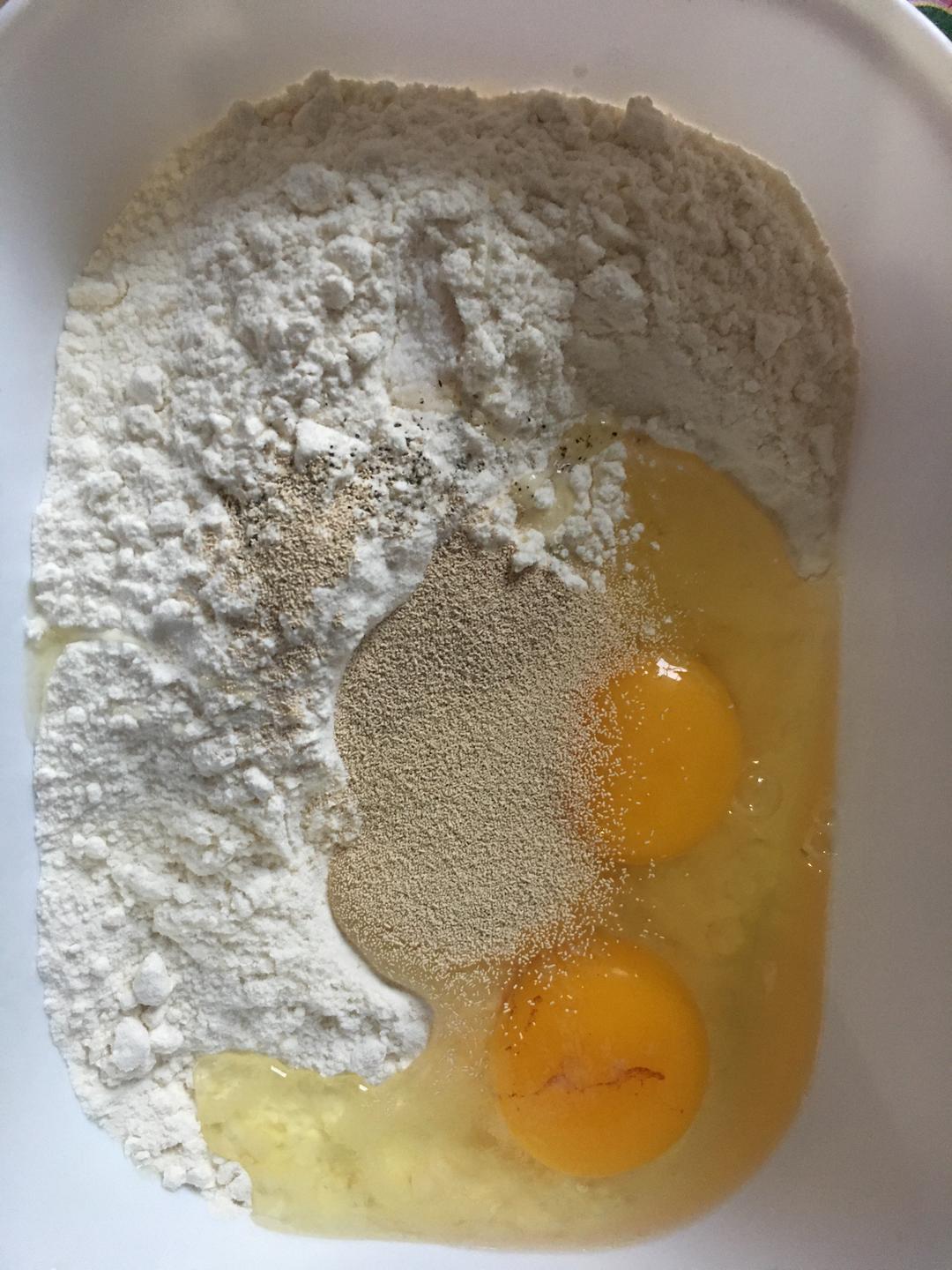 纯奶手撕吐司的做法 步骤1