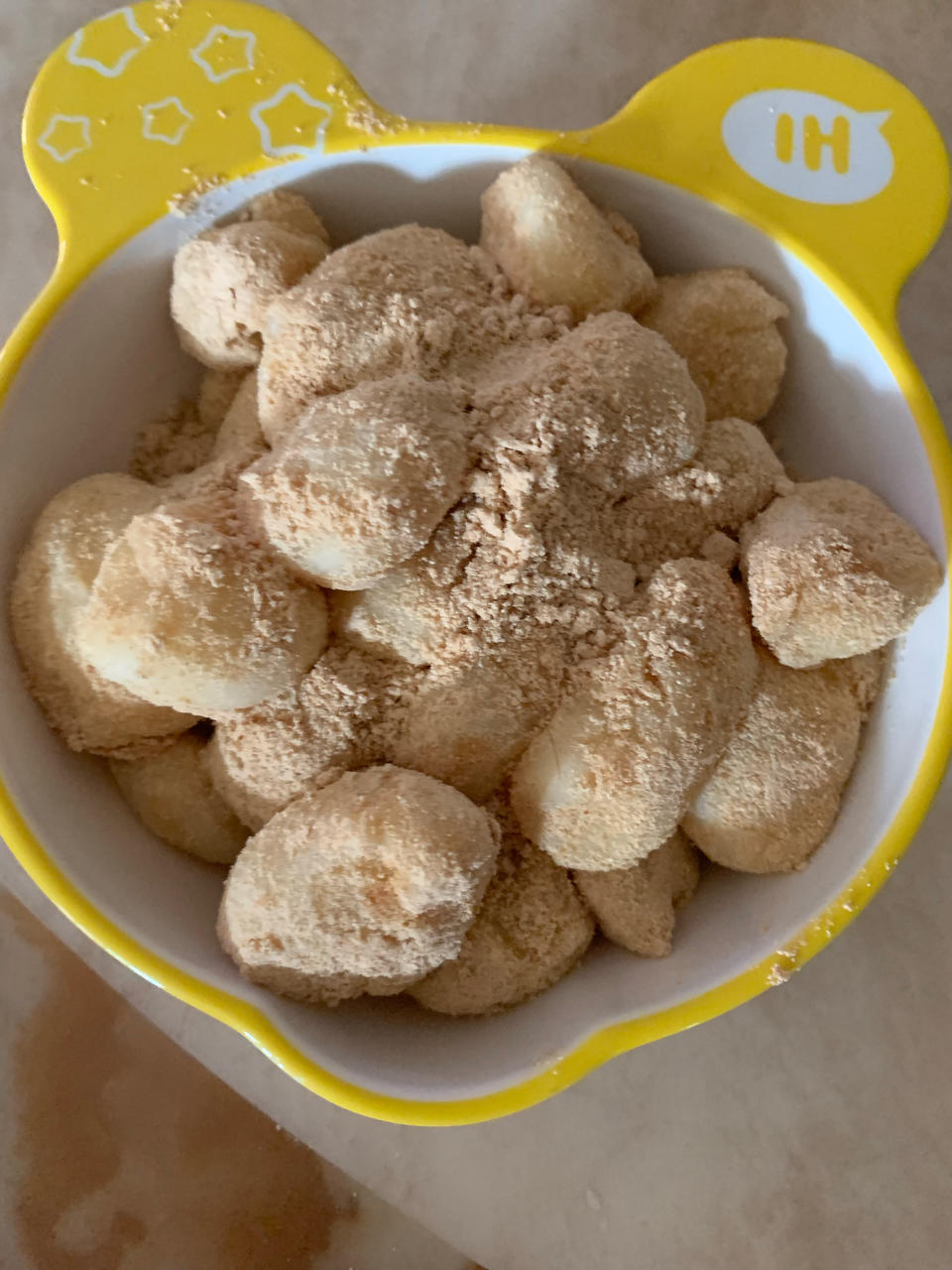 黄豆粉糯米糍（麻薯奶、雪媚娘皮、驴打滚的万能方）