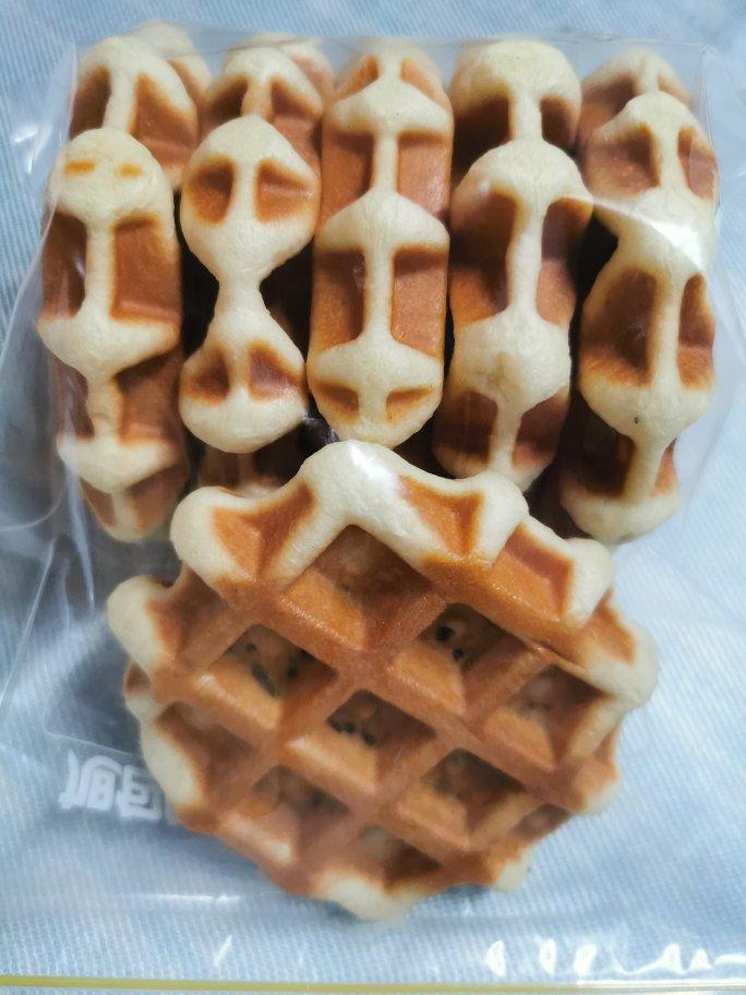 紫米华夫饼