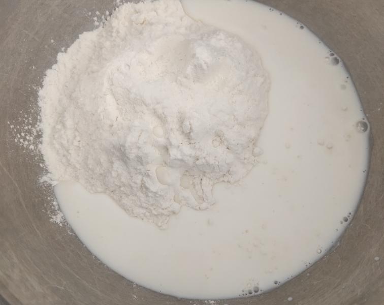 纯奶手撕吐司的做法 步骤1