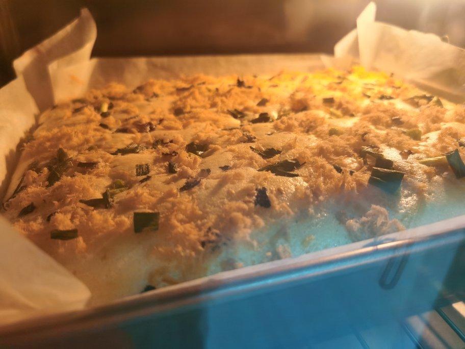香葱海苔肉松芝麻蛋糕卷