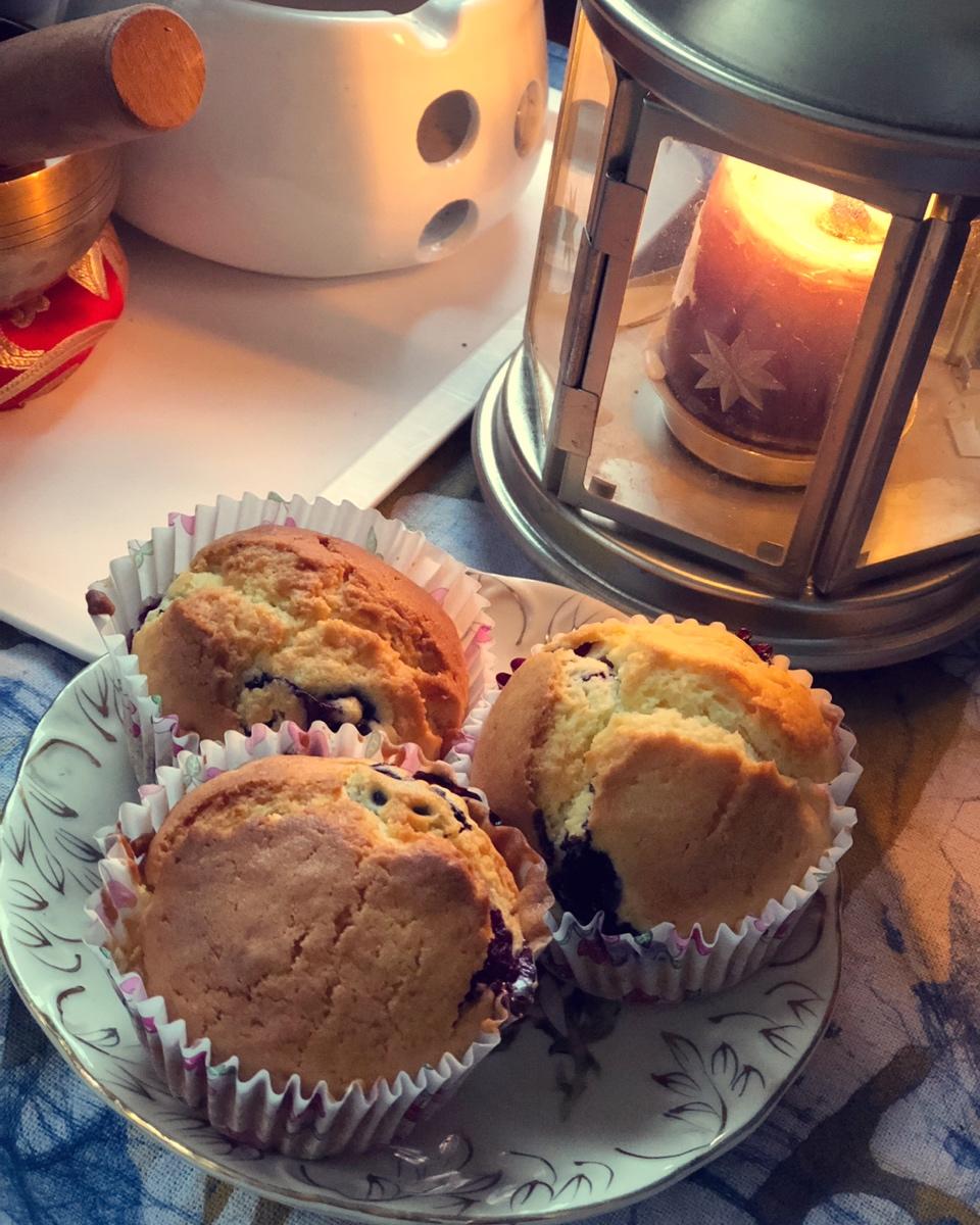 蓝莓玛芬蛋糕 Blueberry Muffin