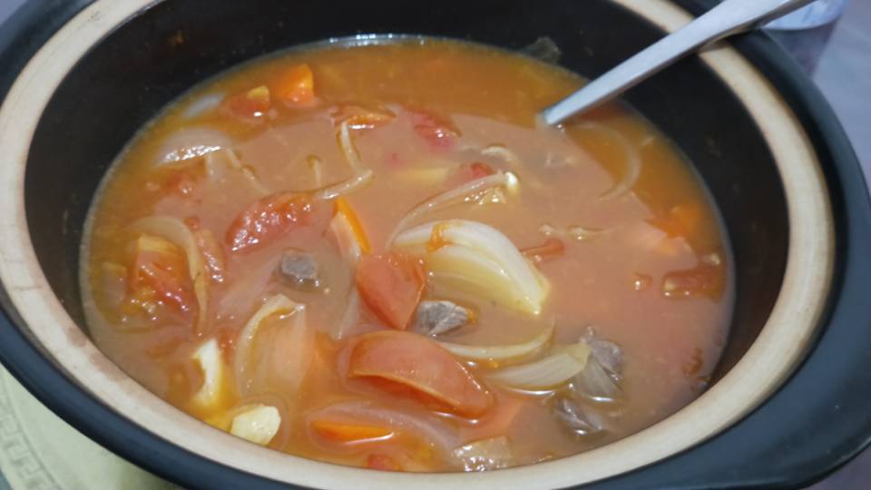 番茄牛腩(月子哺乳期补充蛋白质)