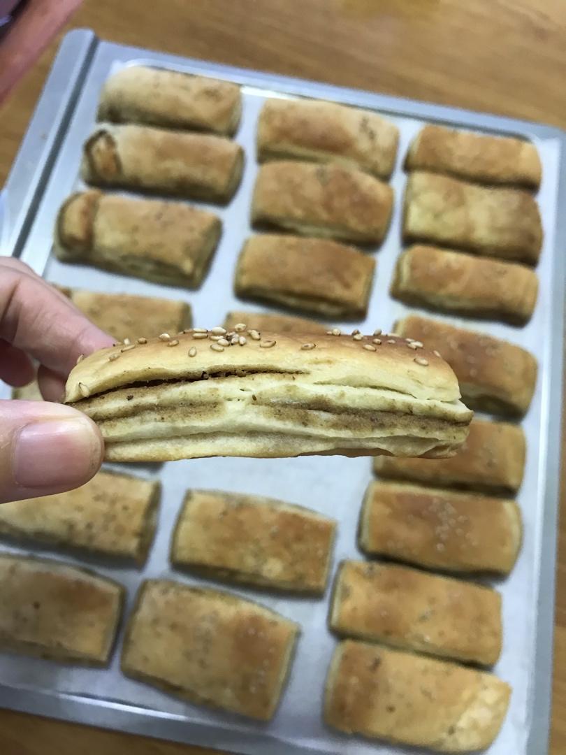 香酥蜜豆饼