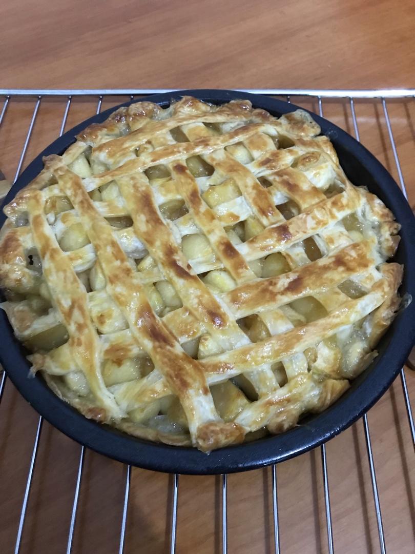 简易快手苹果派