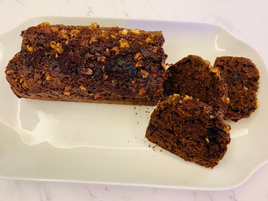 香蕉核桃磅蛋糕 Banana & Walnut Pound Cake