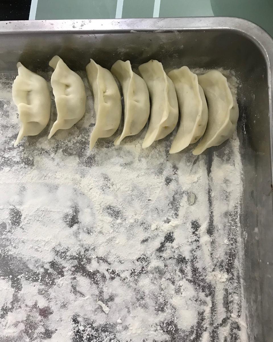 香菇鸡蛋洋葱馅饺子