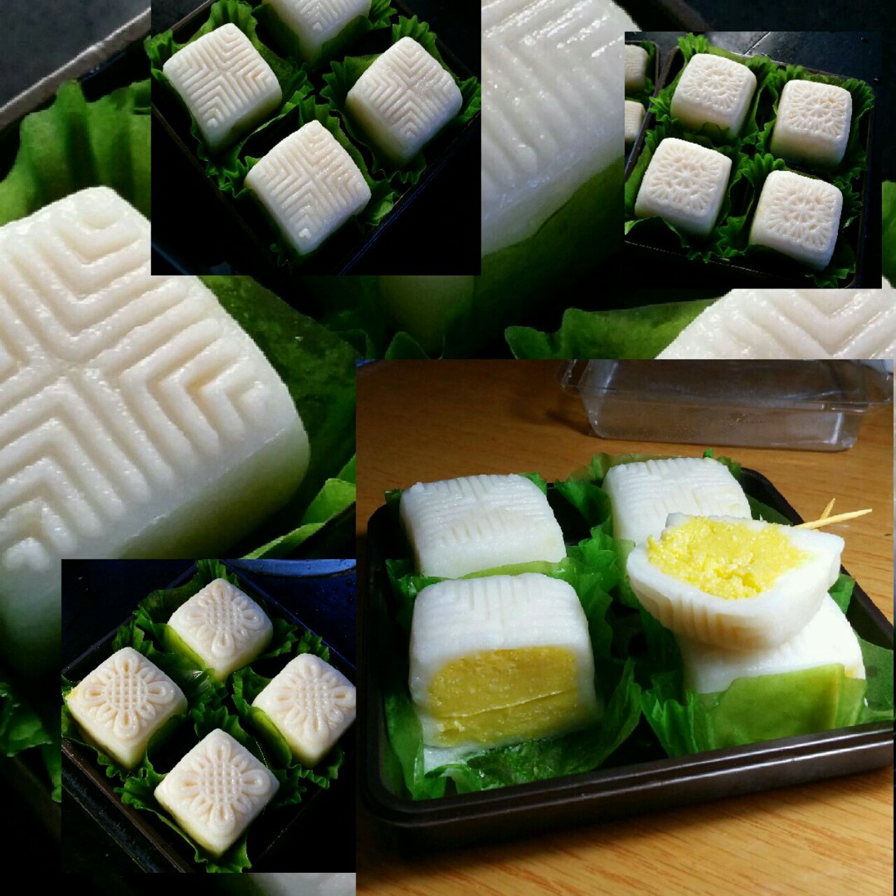 芒果芝士冰皮月饼