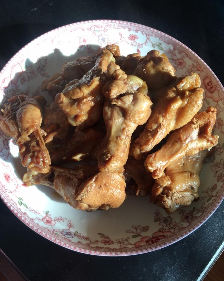 家常酱油煮鸡腿