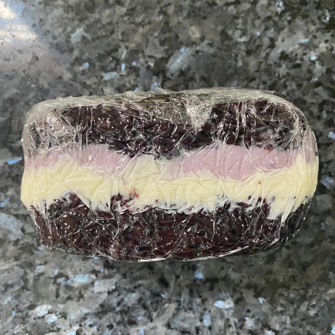 紫米芋泥奶酪砖(热奶宝)