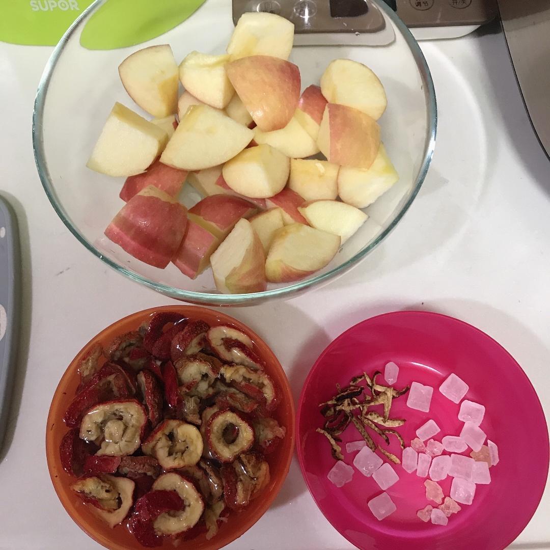 超级易做的苹果山楂水，生津开胃