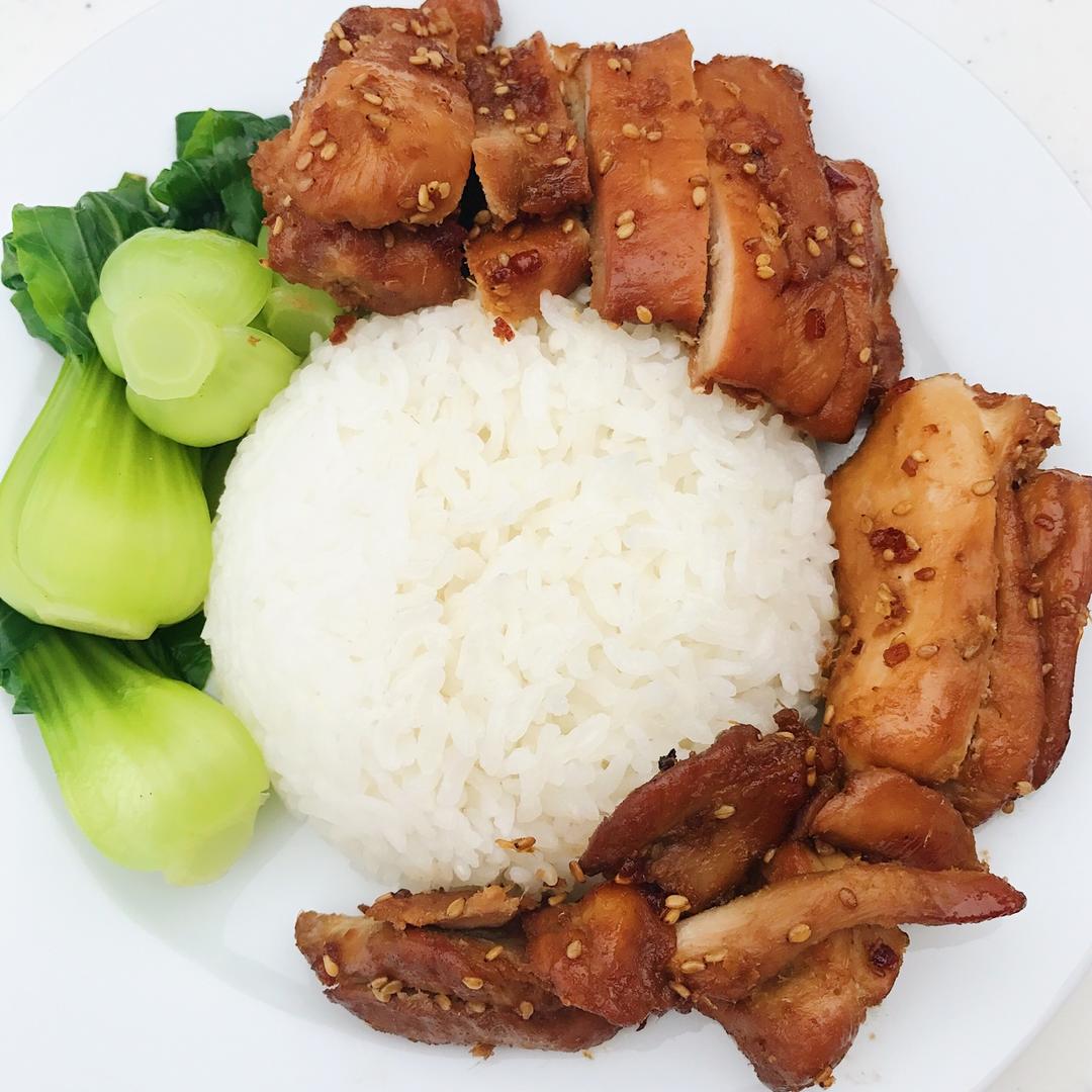 照烧鸡腿饭