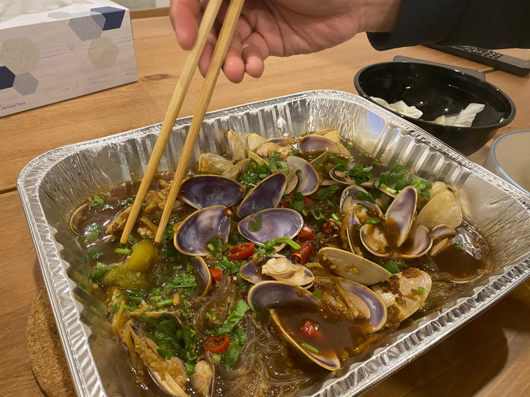 锡纸花甲/锡纸蛏子【曼食慢语】