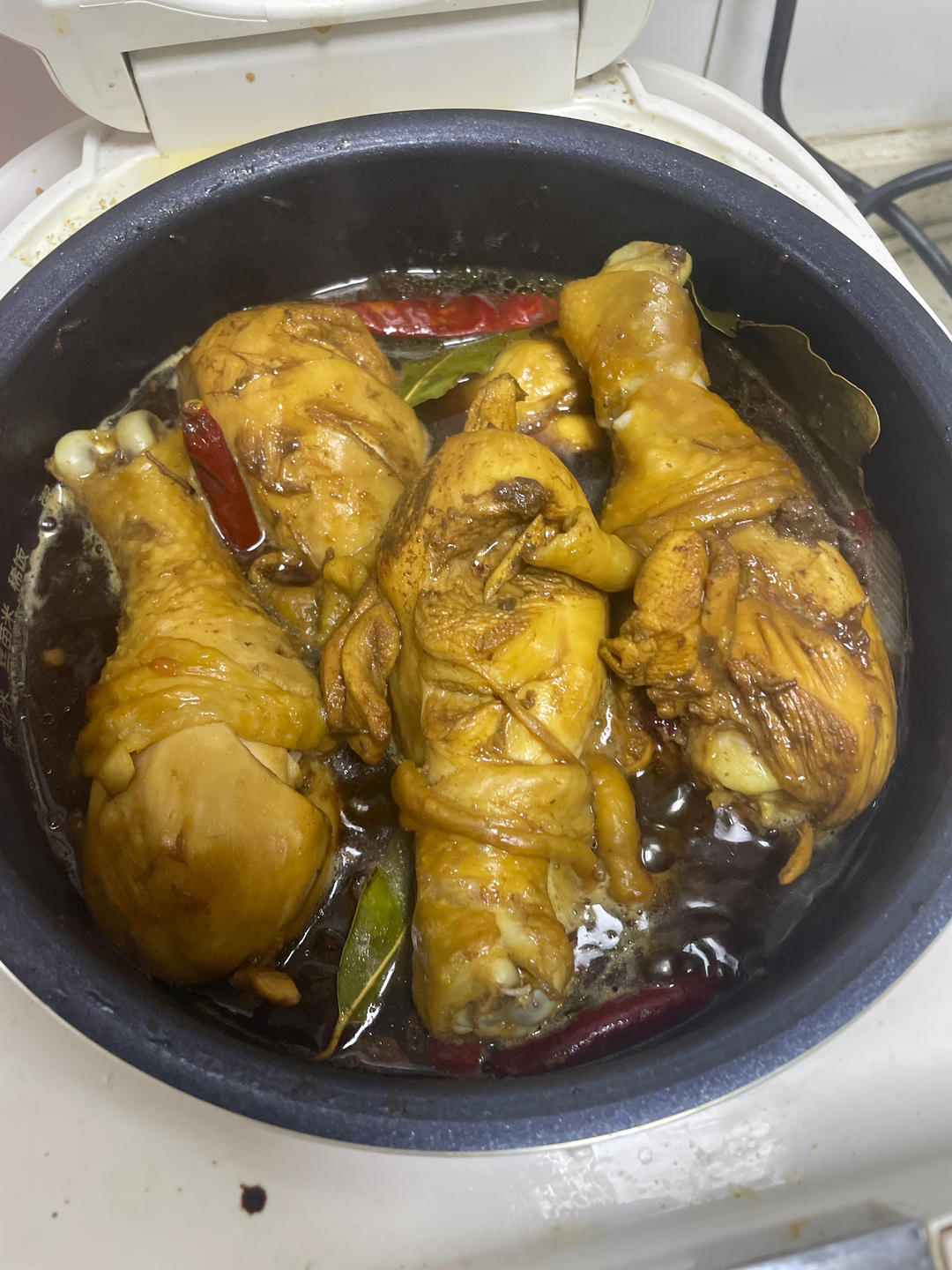 爆好吃的卤鸡腿 卤蛋❗电饭煲 炒锅都可以做~