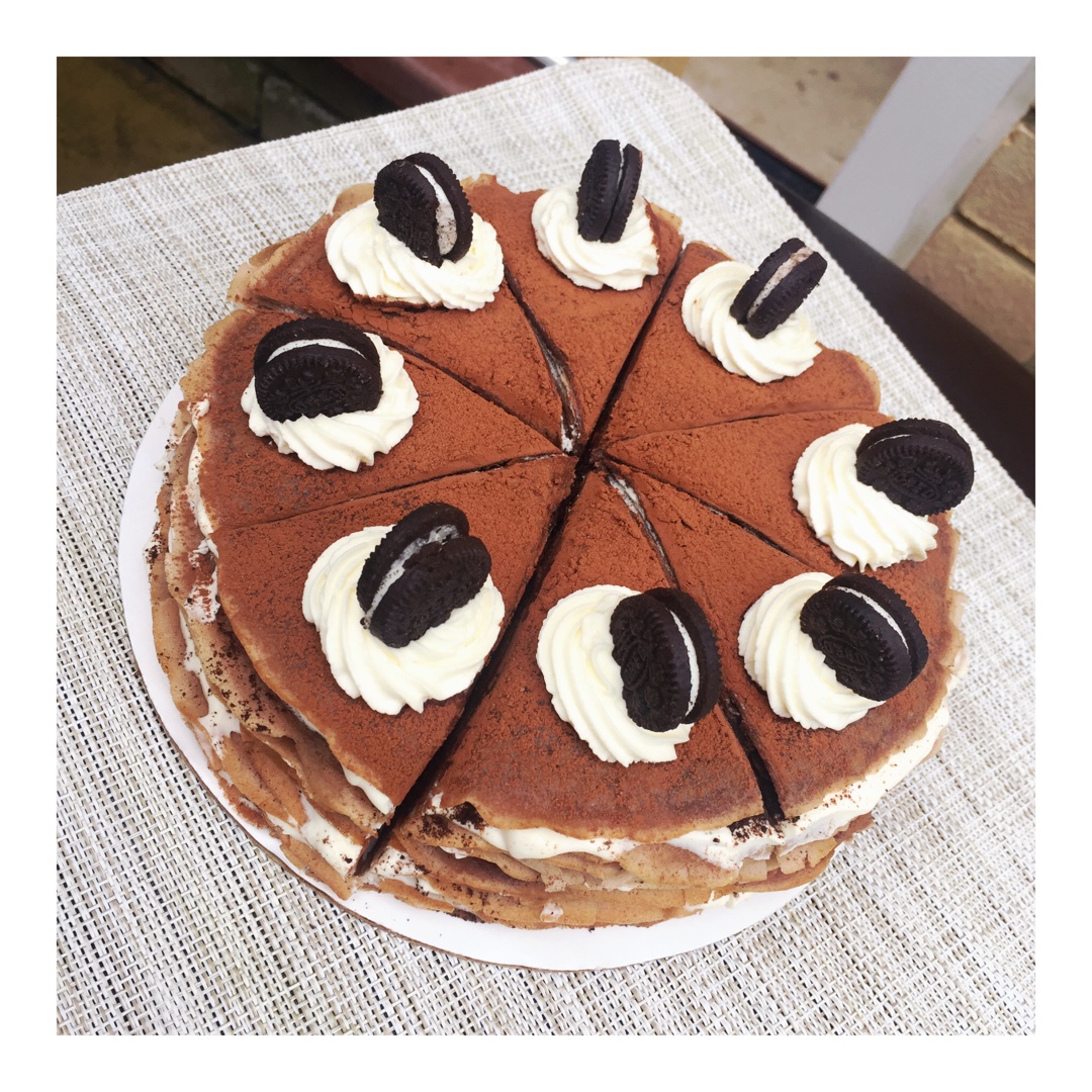 奥利奥奶油千层蛋糕-Oreo Mille Crepe