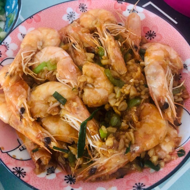 蒜蓉香辣虾🦐