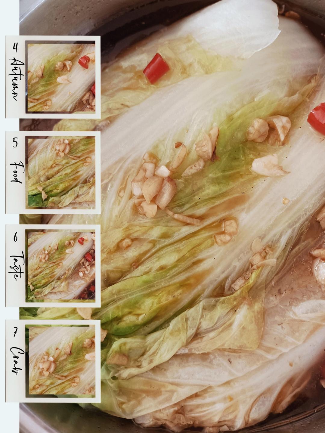 5分钟搞定‼️家常菜蒜香娃娃菜，巨好吃！